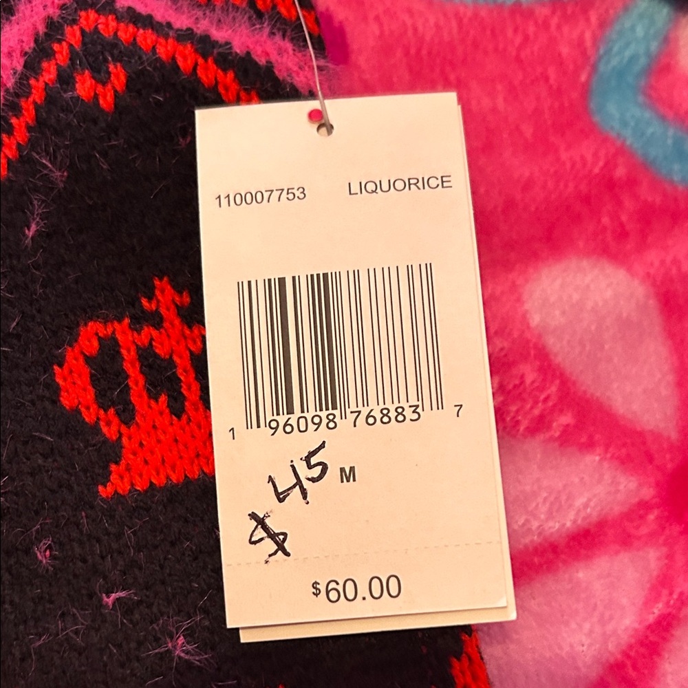 Juicy Couture Black and Red Crown Sweater - Picture 4 of 4